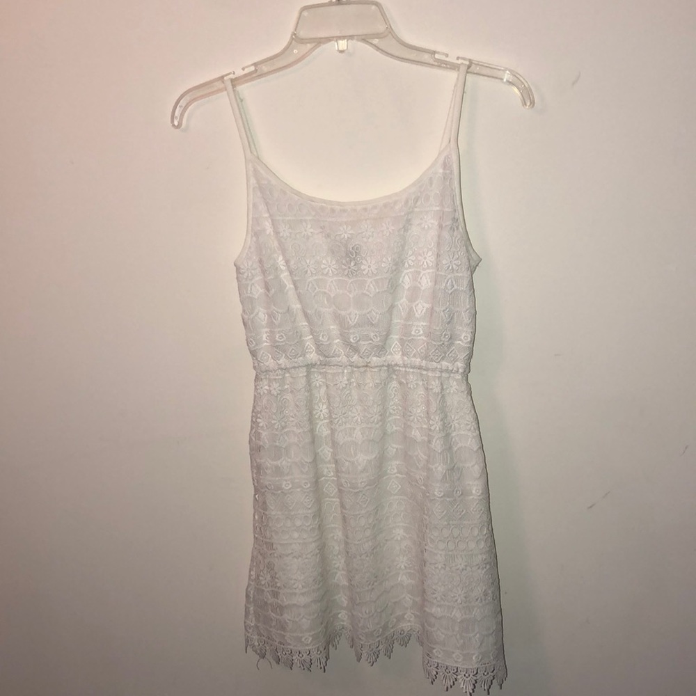 White sun dress